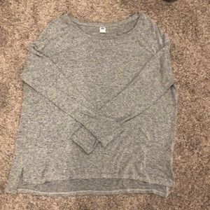 Long Sleeve Grey Old Navy Tee